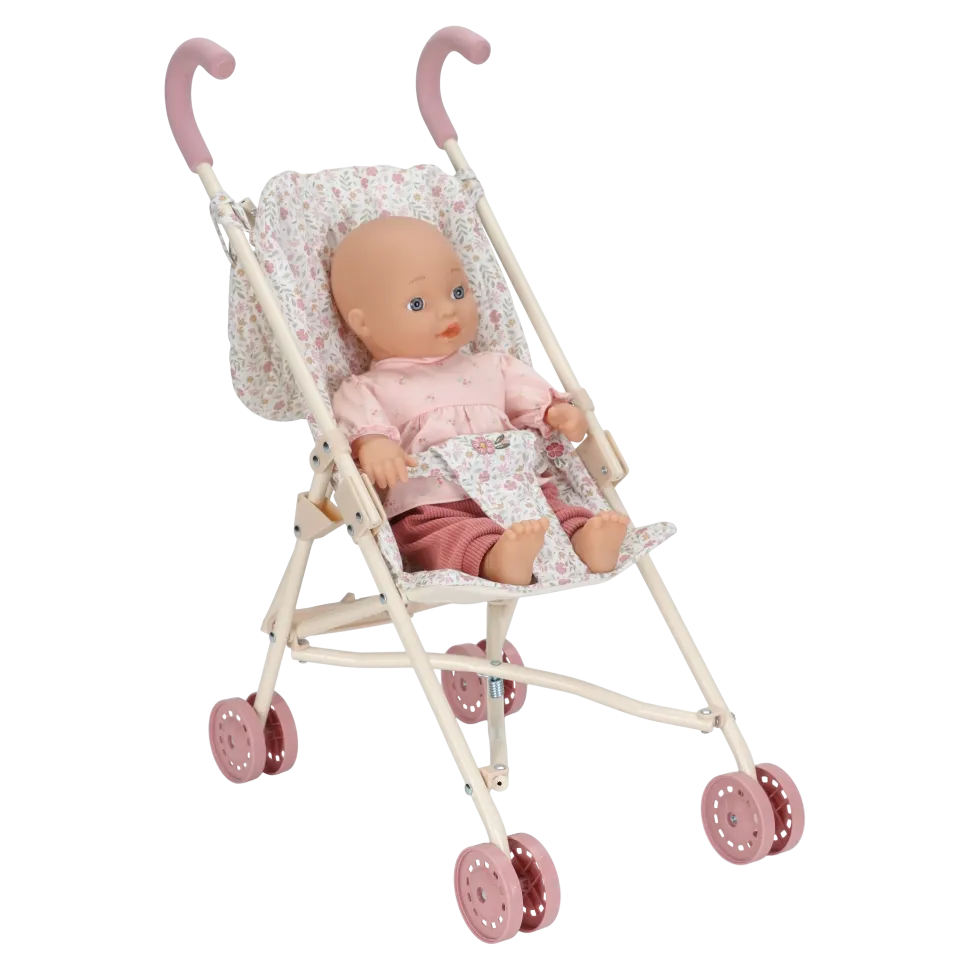 Silla de Paseo metal Flores & Mariposas · Little Dutch