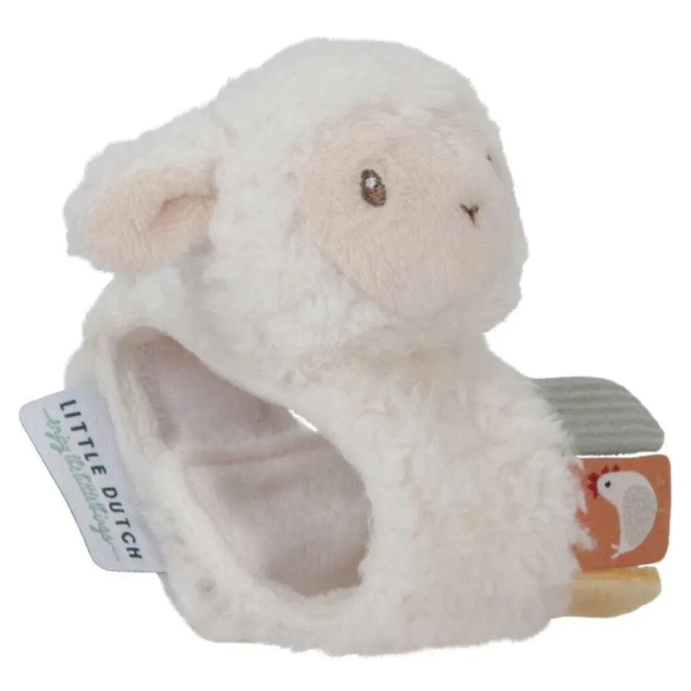 Sonajero de Muñeca Oveja Pequeña Granja · Little Dutch