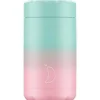 Termo Chilly's 500 ml · Gradient Pastel Menta & Rosa