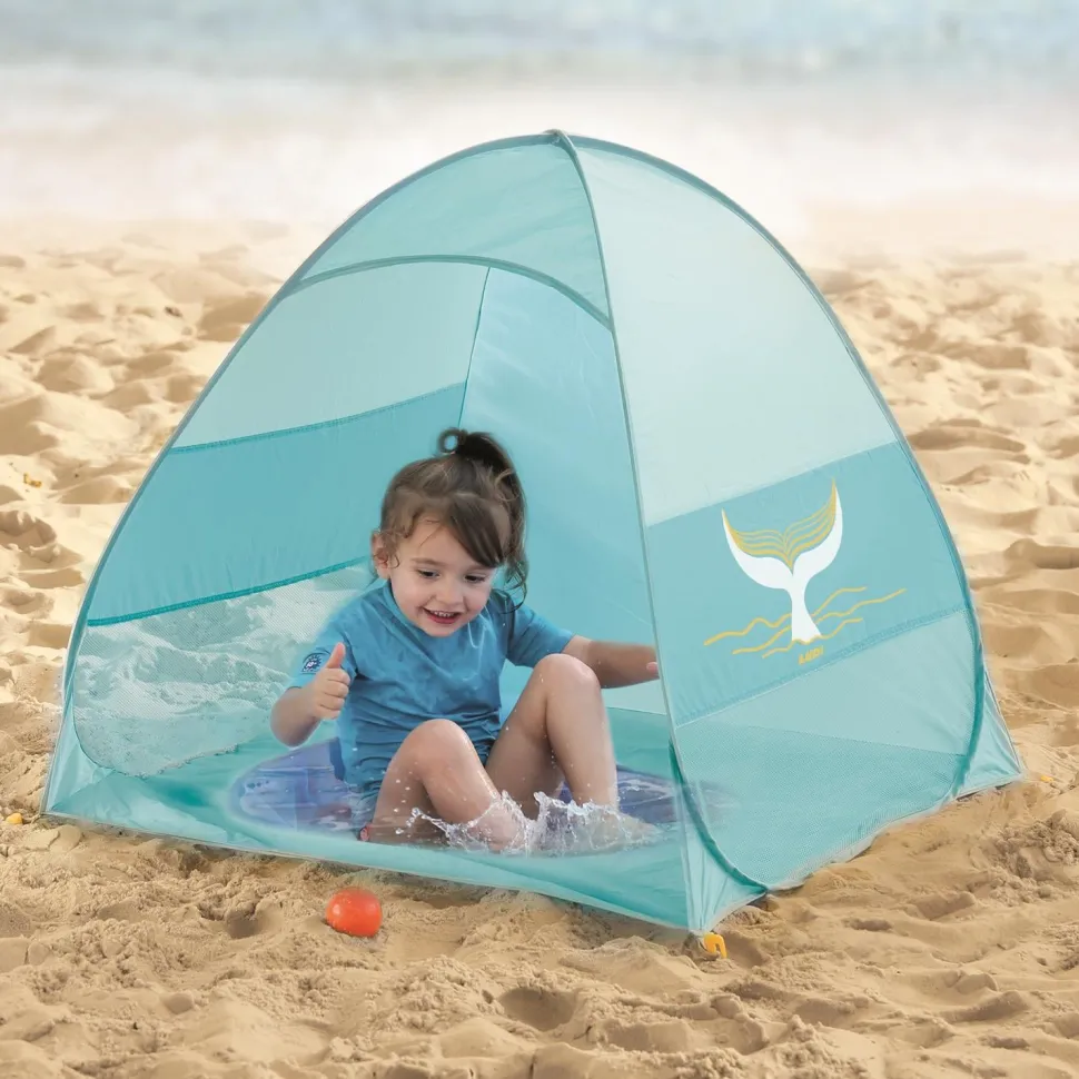 Tienda Multifunción Ballena con techo UV 50 · Ludi