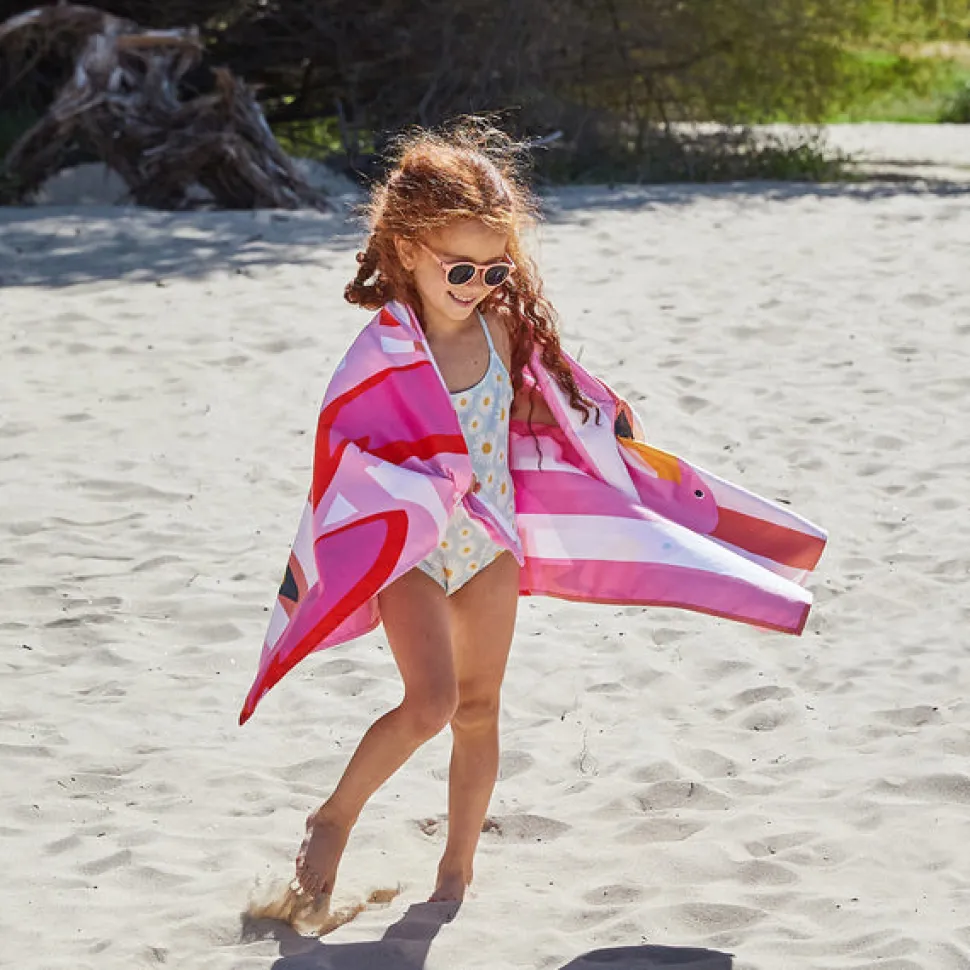 Toalla Kids Flamingos · L