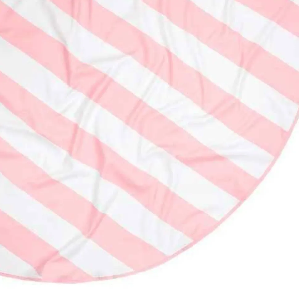 Toalla Redonda Rosa Pastel · 170cm