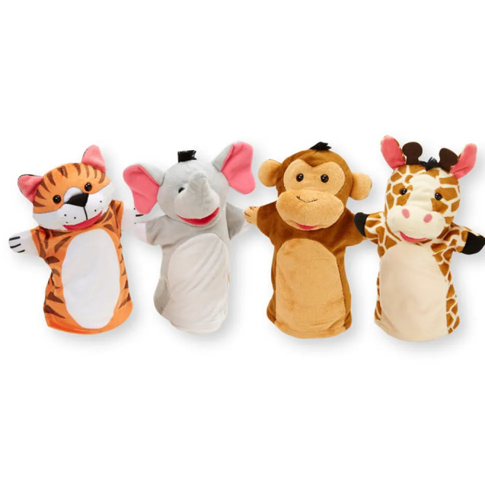 Títeres amigos del zoológico · Melissa & Doug