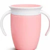 Vaso Antiderrame con Asa Miracle 360º Rosa pastel · Munchkin