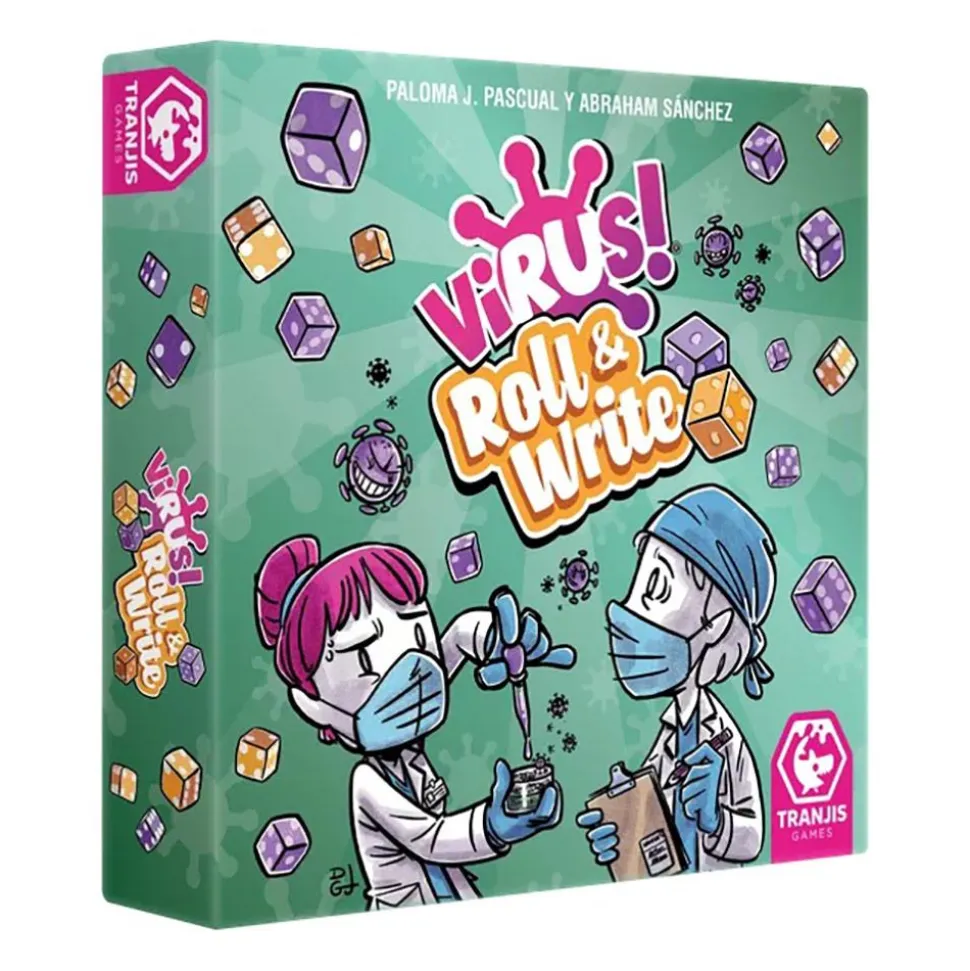 Virus Roll and Write · Tranjis