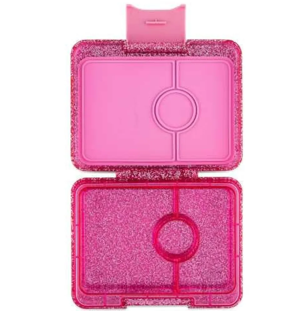Yumbox Snack 3 compartimentos Glitter Pink