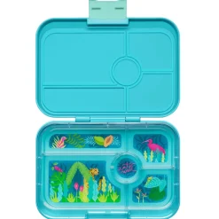 Yumbox Tapas 4 compartimentos Antibes Blue jungla